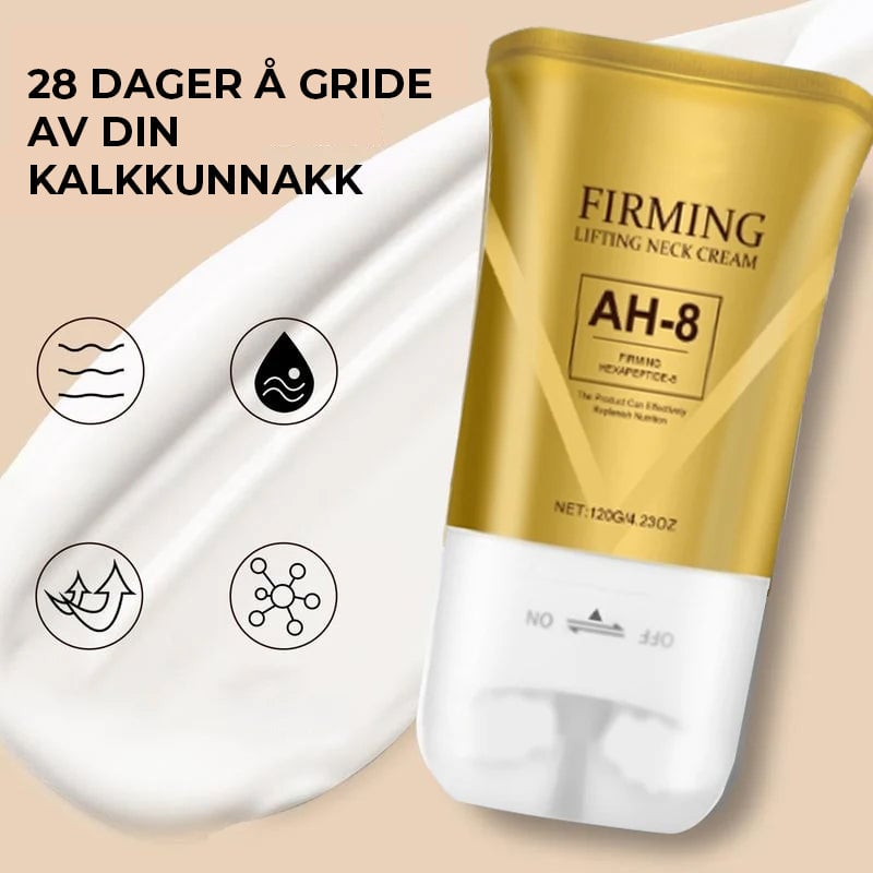 Stram og løft halskrem for urolig hud