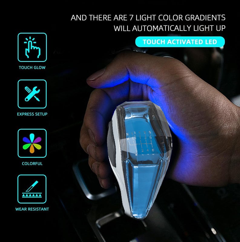 Car Universal LED Crystal Handles