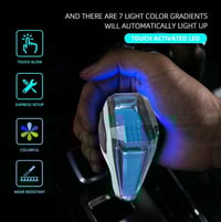 Car Universal LED Crystal Handles