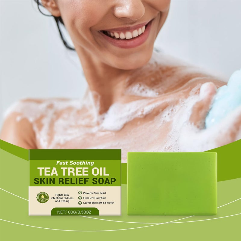 Tea Tree Oil Soothing Cleansing Soap