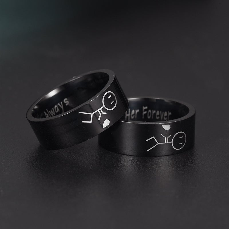 Hans Alltid/Hennes För alltid Ring