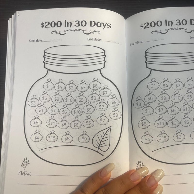 A Fun and Easy Money-Saving Challenge Book