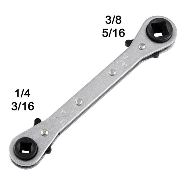 Sakerplus Maintenance Double-ended Square Ratchet Wrench