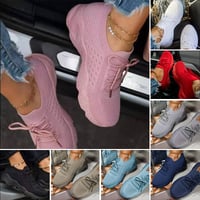 Lace-Up Mesh Shoes