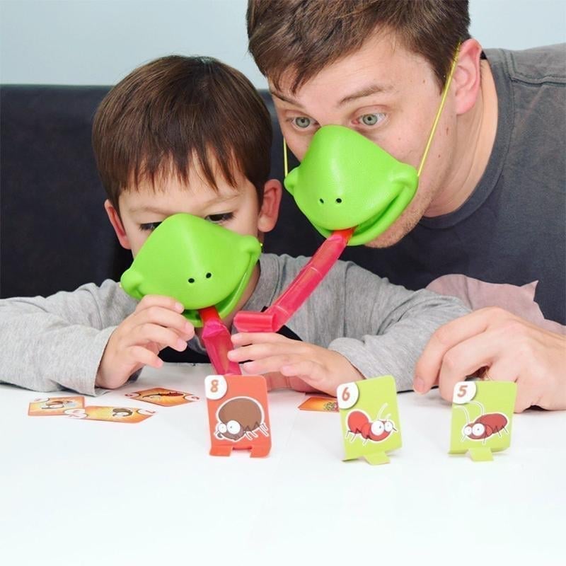 Chameleon Tongue Shooting Game