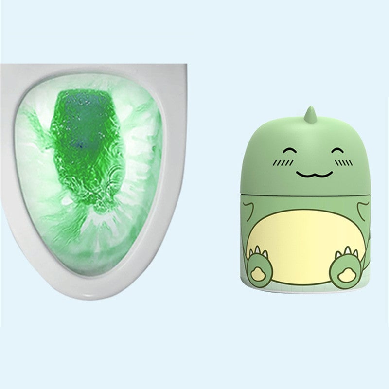 Cute Dinosaur-Shaped Toilet Bowl Cleaner Bottle