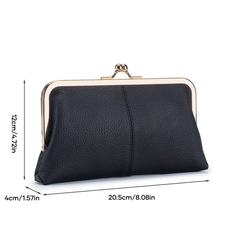 Leather Wallet with Large Capacity