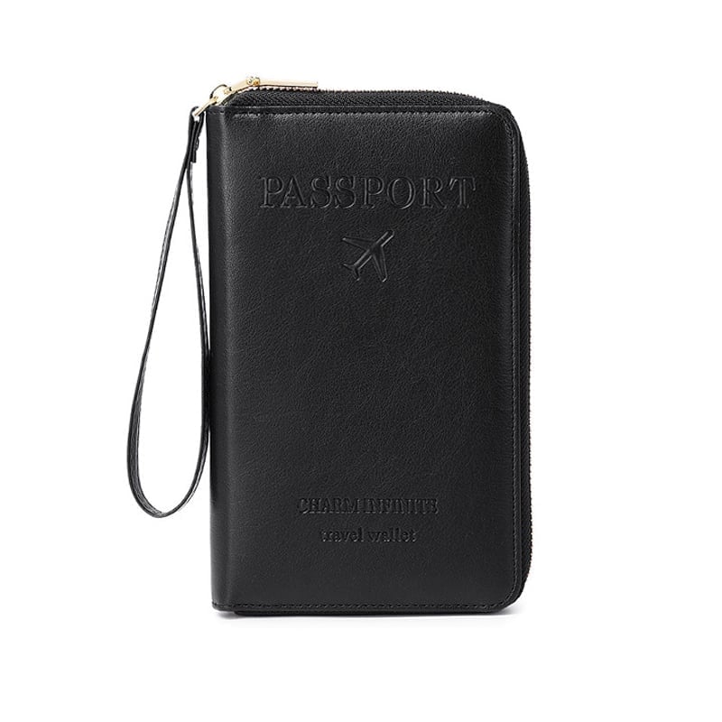 RFID Blocking Long Passport Wallet