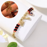 Devil's Eye Elephant Bracelet