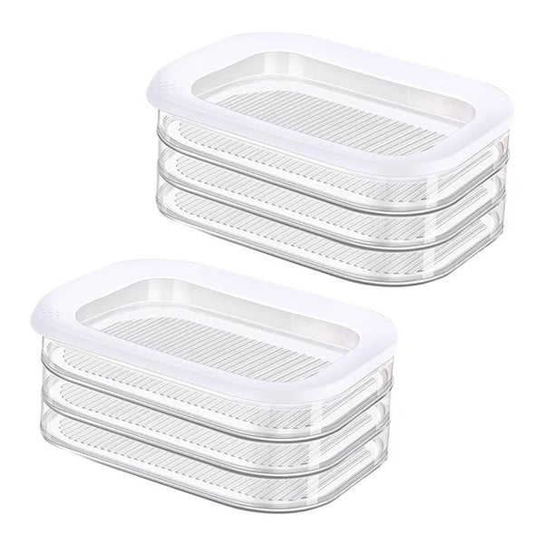 3 Layer Reusable Food Storage Container