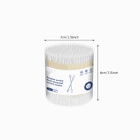 Double-ended cotton swabs