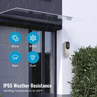 Wireless Smart Doorbell Camera – Outdoor Surveillance with HD Night Vision