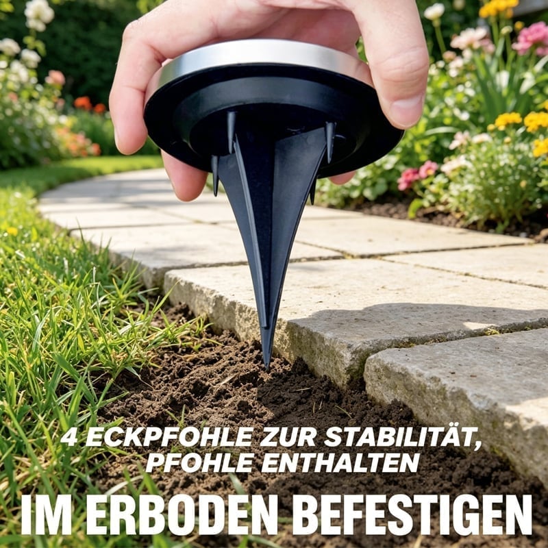 Mosaik-Solar-Gartenleuchten