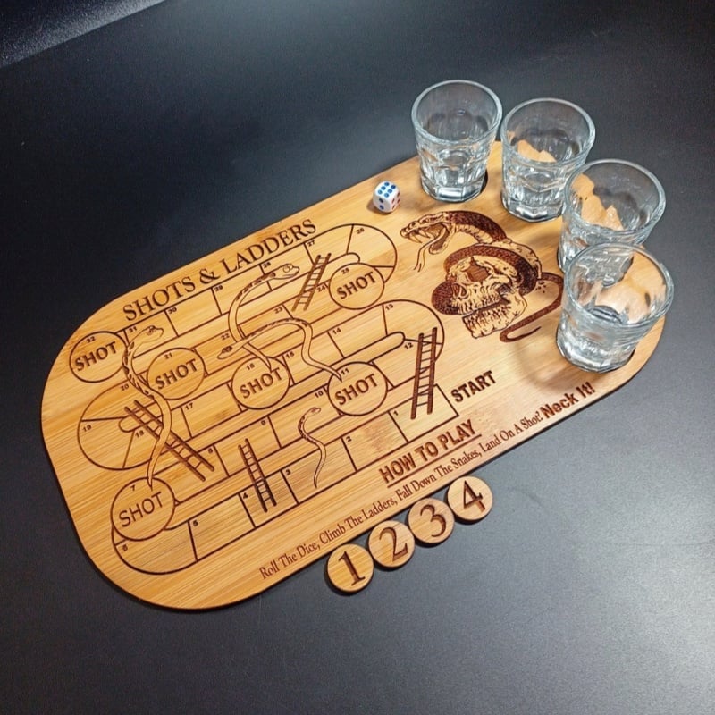 Shots & Ladders Drinking Game