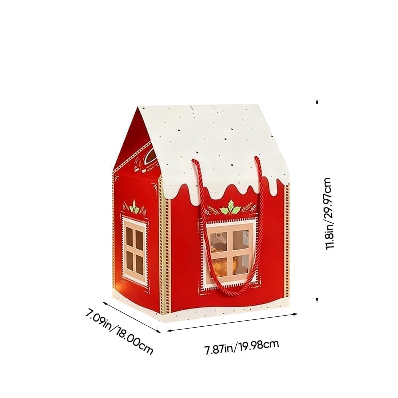Christmas Wonderland Cottage Gift Box