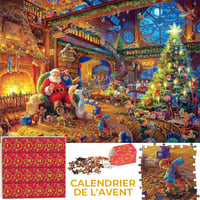 Calendrier de l'Avent 2024 Puzzles de Noël
