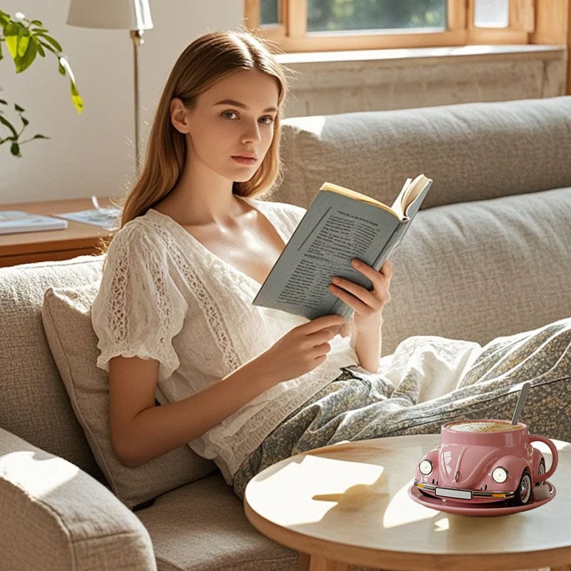 Beetle Shaped Coffee Mug