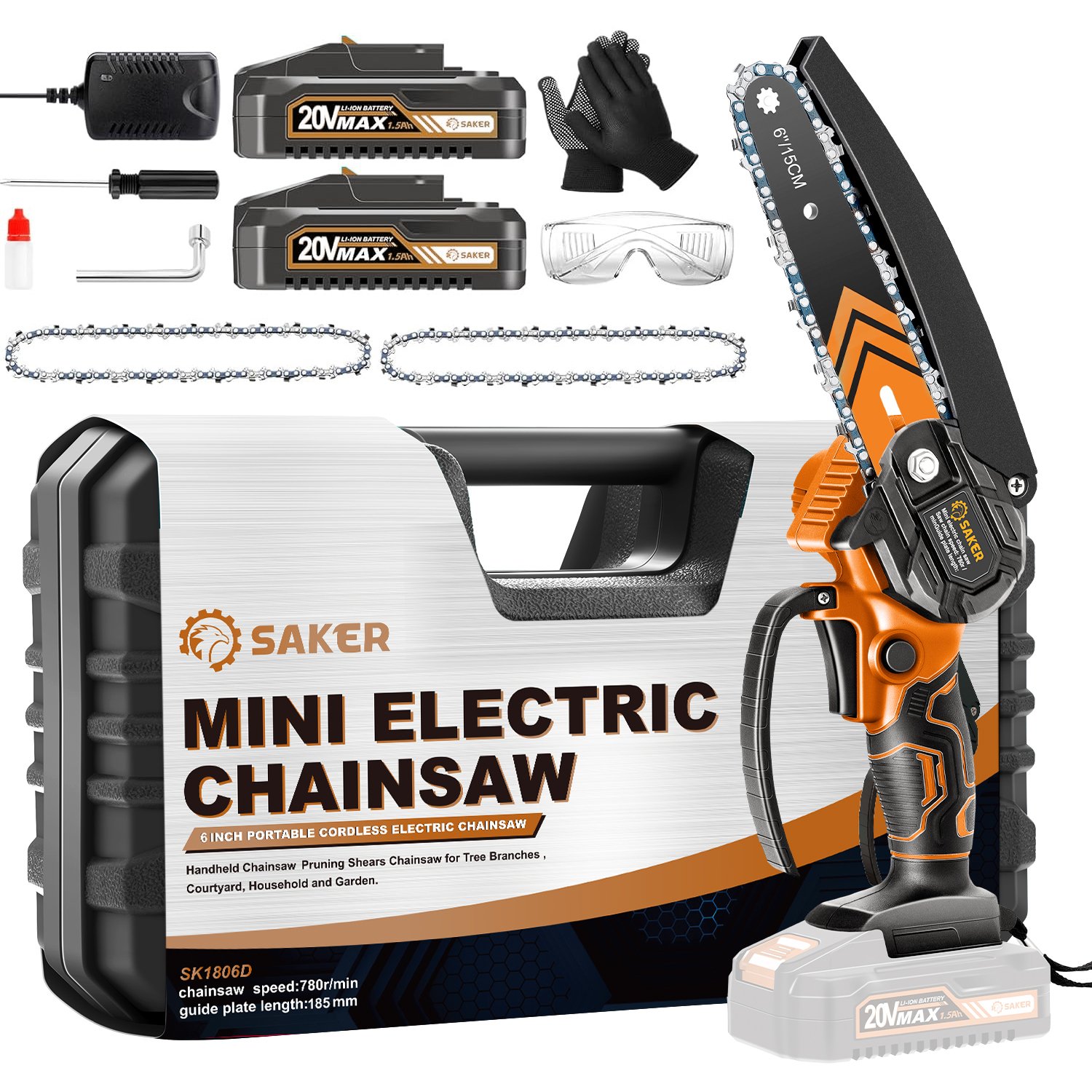 Mini Chainsaw 6 Inch
