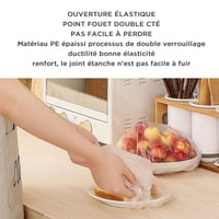 Couvertures Alimentaires Jetables Sacs de Conservation Frais 