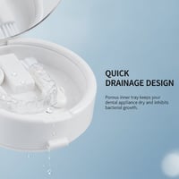 Retainer Cleaner Case Box with Auto Lift Tray