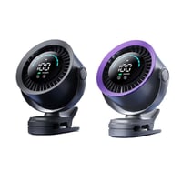 High-Speed Clip-on Fan with LED Display