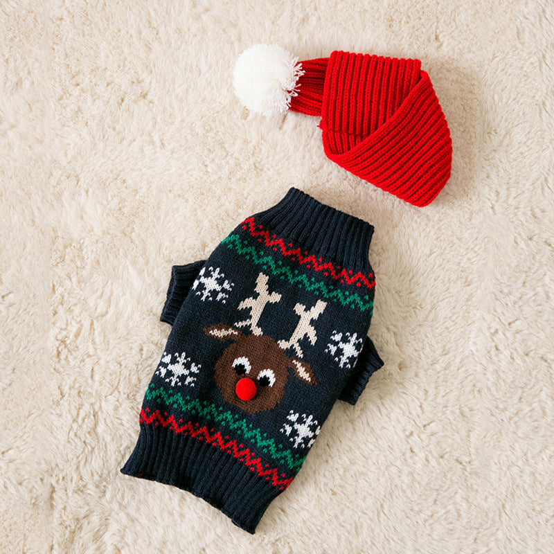 Vêtements Chauds de Noël pour Animaux de Compagnie
