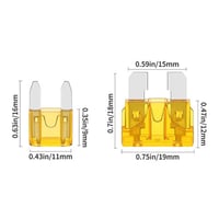 Assorted Automotive Blade Fuse Set