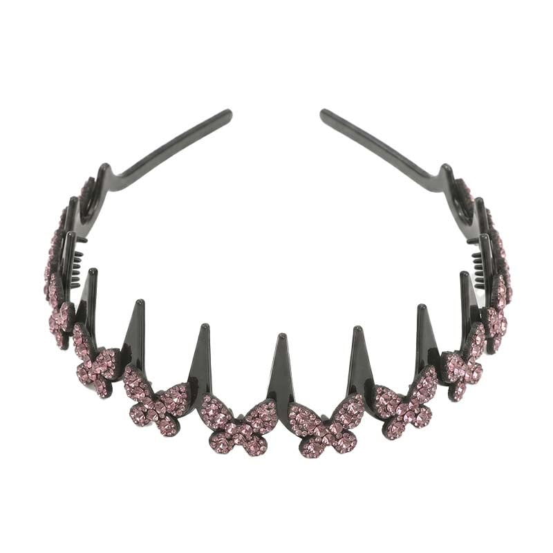 Crystal butterfly headband