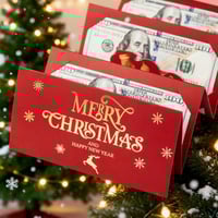 Foldable 6-Slot Christmas Red Envelope