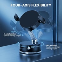 2-in-1 Vacuum Magnetic Phone Holder