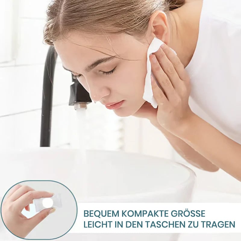Komprimierte Handtuchtabletten