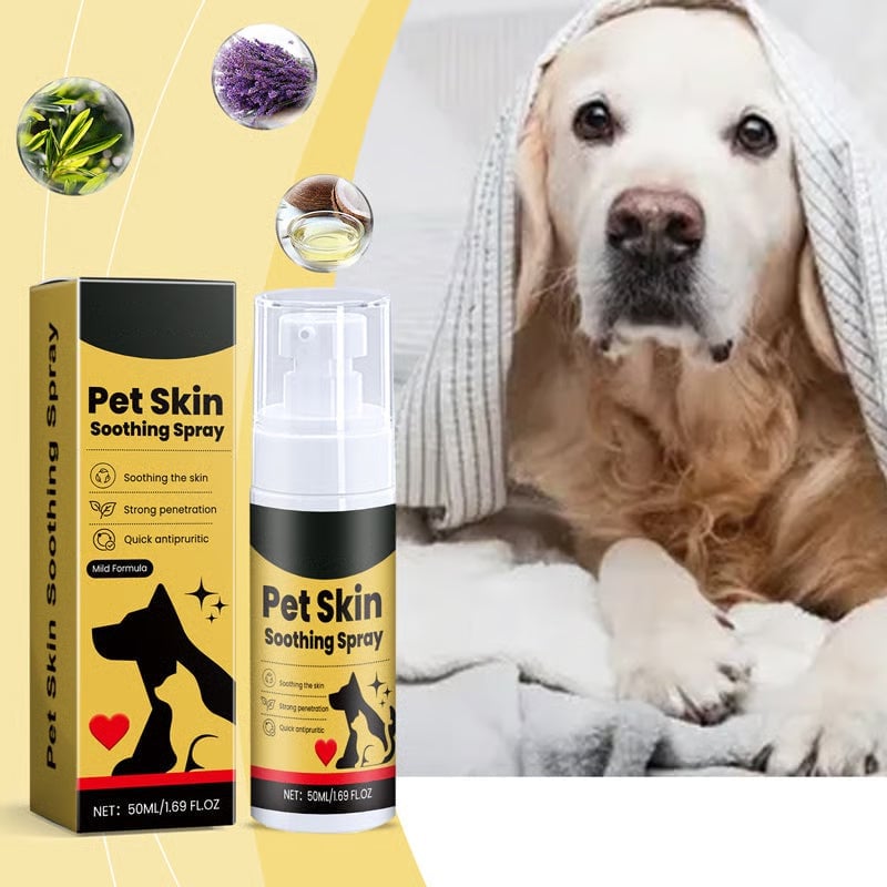 Pflegespray für die Haut von Haustieren
