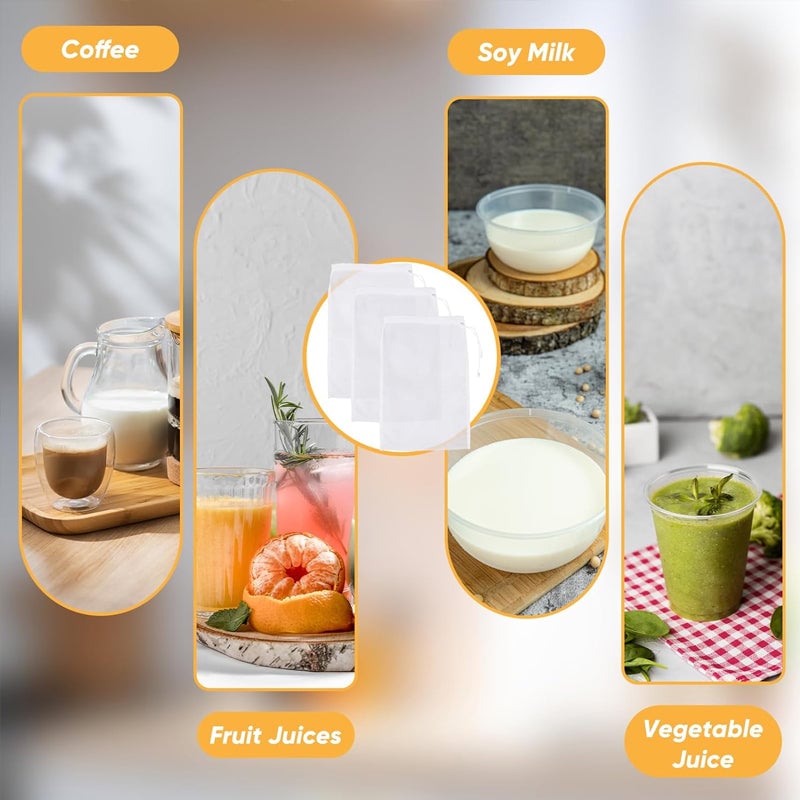 Reusable Nylon Soy Milk Filter Bag (10 pcs)