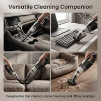 Kexon™  Cordless Handheld Wet and Dry Vacuum Cleaner