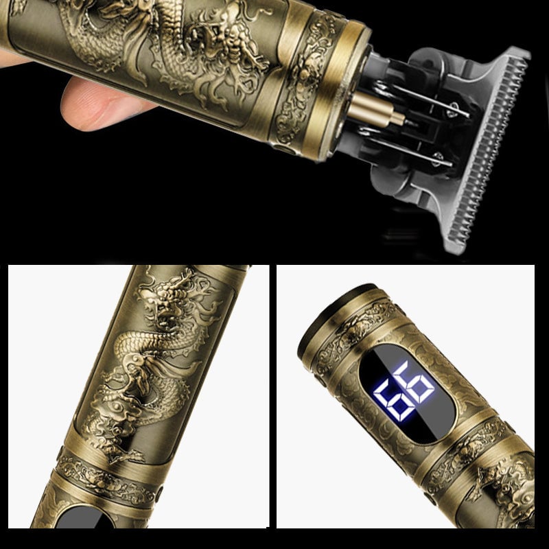 Knurled Handle Electric Hair Clipper