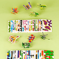 DIY 3D Creative Insect Paper Jigsaw Puzzle