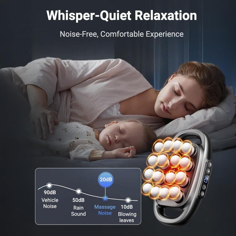 Pro 16-Head Deep Tissue Massage Gun