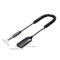 Bluetooth 5.3 Wireless Receiver for Hands-Free Car Audio