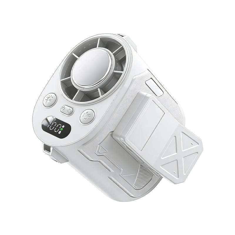 Portable Ice-Cooling Clip Fan