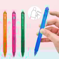 Flerfarvede Sletbare Gelpenne (12 stk)