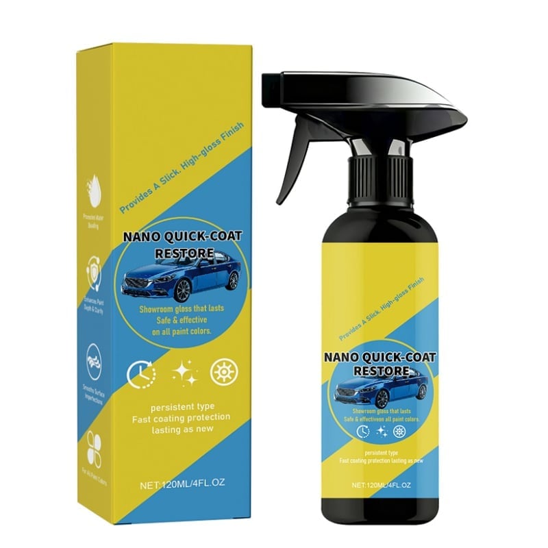 Car Nano Quick-Coat Restore-Coating Spray [120ML]