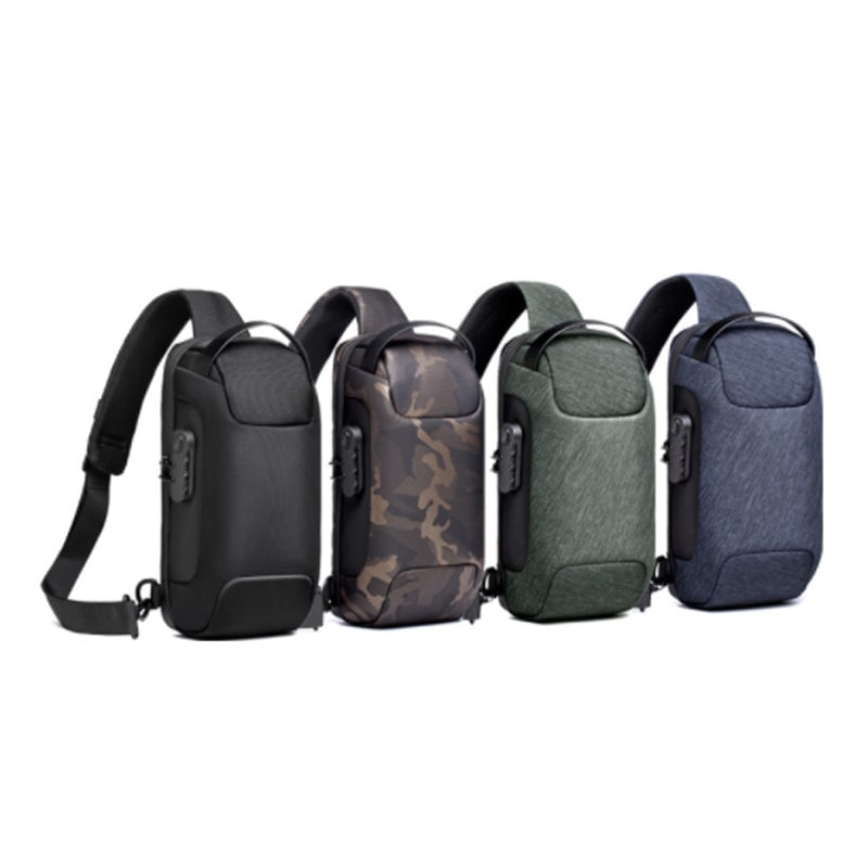 USB-Brusttasche Für Herren