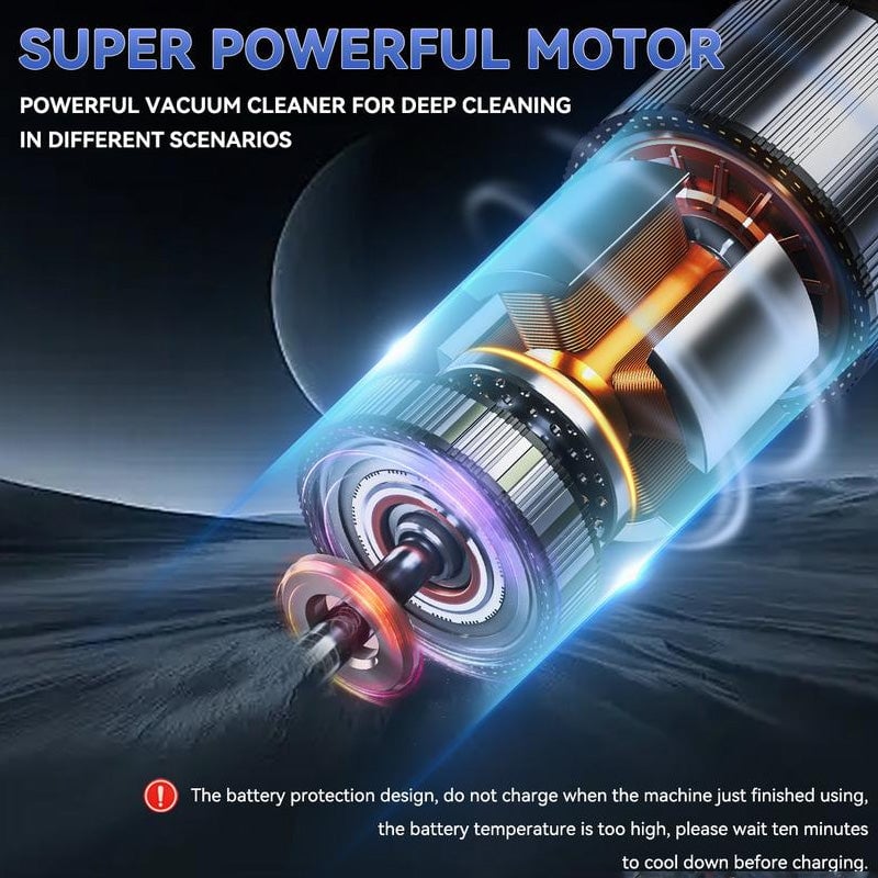 Handheld Wireless Car Vacuum Cleaner