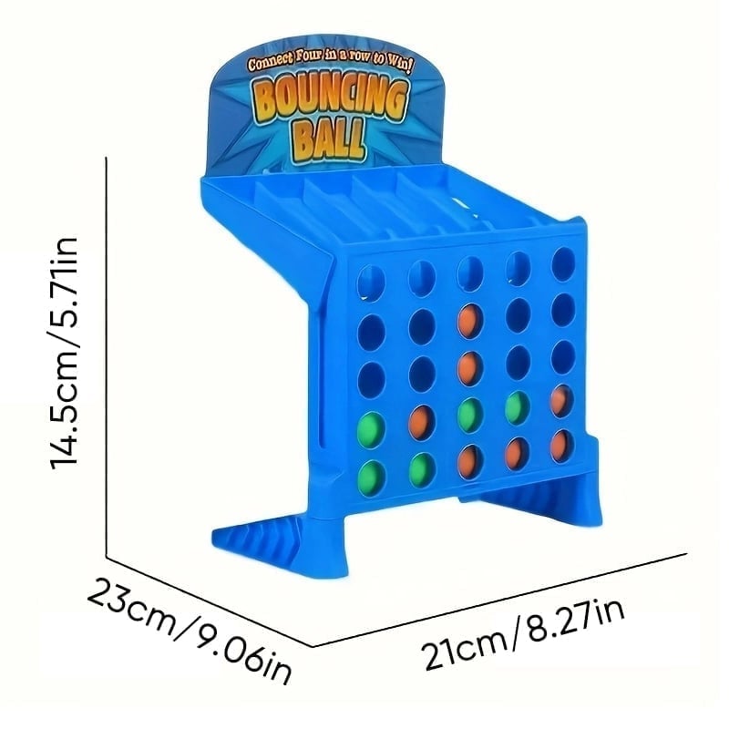 Bounce 4-in-a-Row: The Ultimate Skill-Based Family Challenge