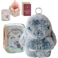 Handmade Soft Bunny PomPom Charms（Boxed Edition）