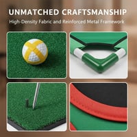 Kexon™ Golf Target Practice Game Mat with Stand