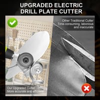 Sakerplus Electric Drill Plate Cutter