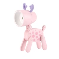Pink,Gefleckter Hirsch