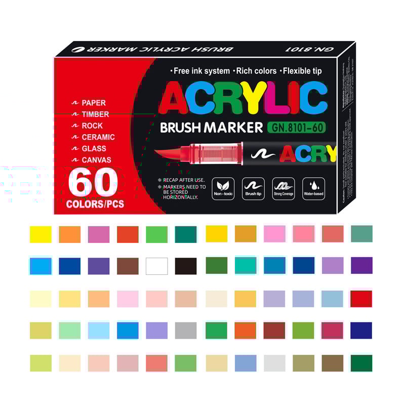 Straight Liquid Acrylic Marker