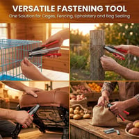 Sakerplus® Heavy Duty Hog Ring Pliers Kit